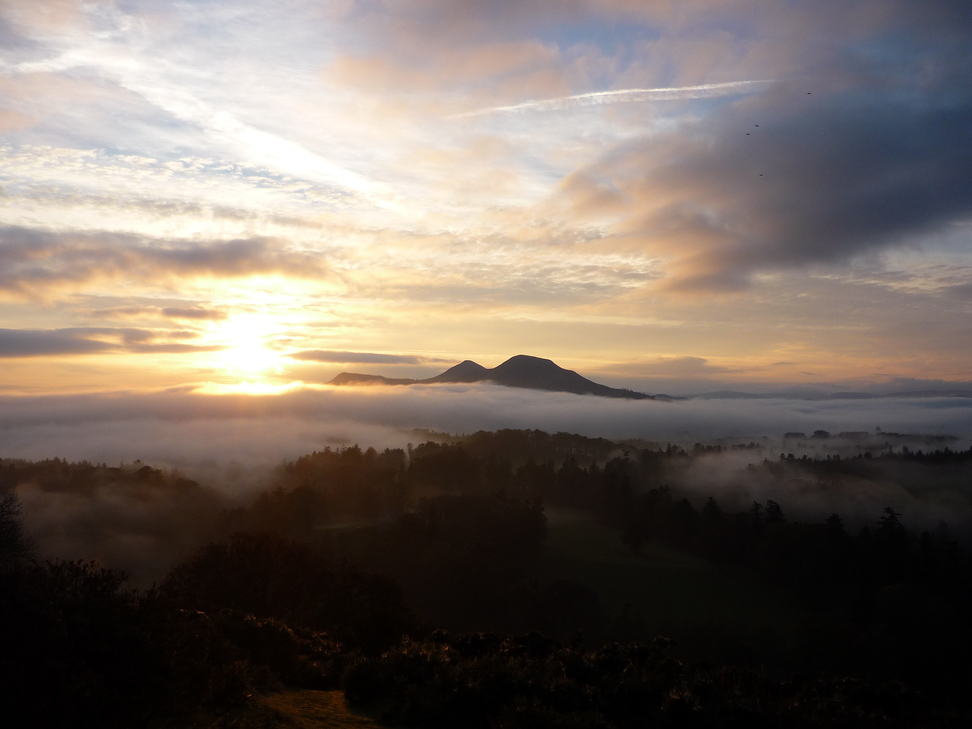Eildon Hills near Melrose, Scotland (c) TJTWilliams